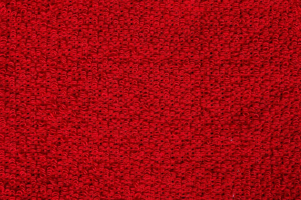 Amour Infini Kitchen Towels Pack of 4 - Absorbent, Quick Drying Premium Cotton Tea Towel - Kitchen Linens 16x28 Inch Dish Towels with Hanging Loop (Red)