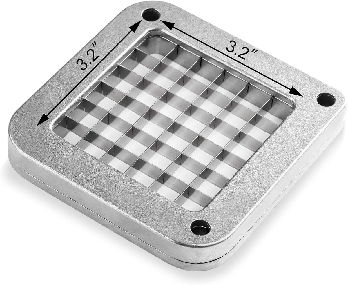 New Star Foodservice 37418 French Fry Cutter Replacement Blade, 1/2", Metallic (COMPATIBLE WITH TABLE MOUNTED FRENCH FRY CUTTER ONLY) Silver