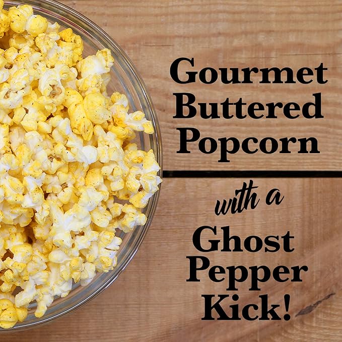 ASS KICKIN' Premium Microwave Popcorn – Variety Gift Pack (6) - Ultimate Spicy and Sweat Gourmet Gift - Try if you dare!