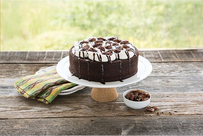 Nordic Ware 9" Round Non-stick Natural Aluminum Cake Pans (2 Pack), Metallic