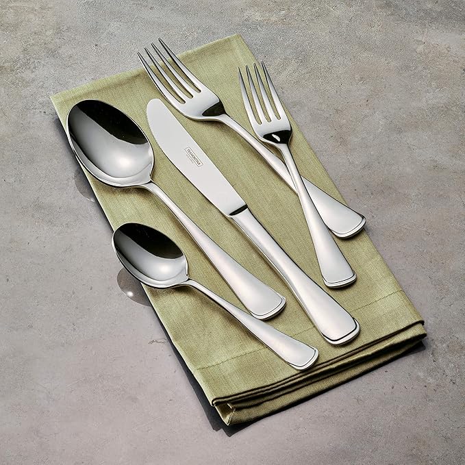 Tramontina 20 Piece Silverware Set - Monaco Utensils Set